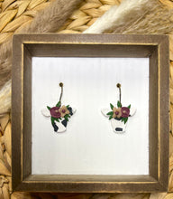 Load image into Gallery viewer, Floral Crown Clay Cows
