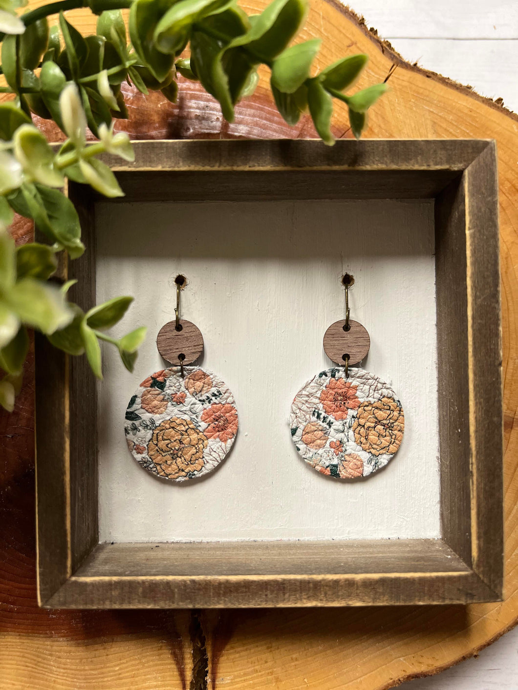 Boho Bloom Closed Circle earring