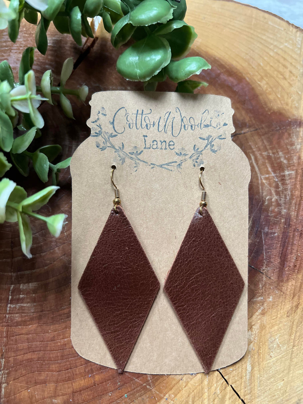 Chocolate Diamond earring