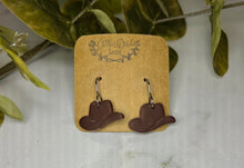 Load image into Gallery viewer, Cowboy Hat Clay earring
