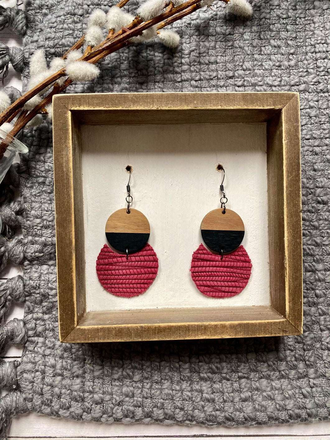 Cranberry Layla Earring