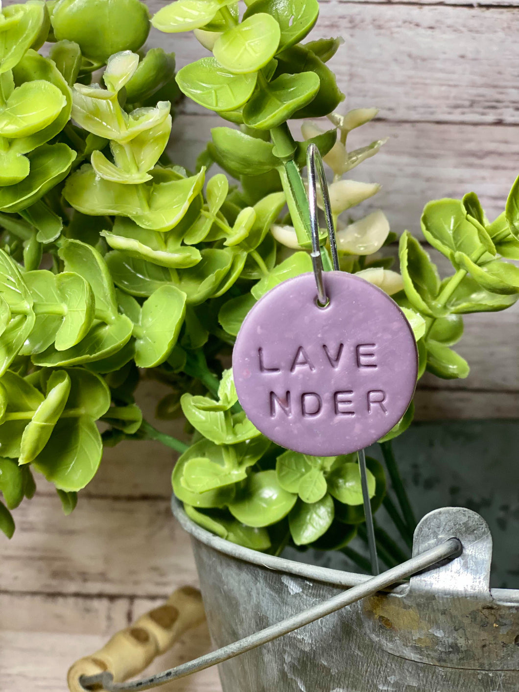 Lavender garden marker