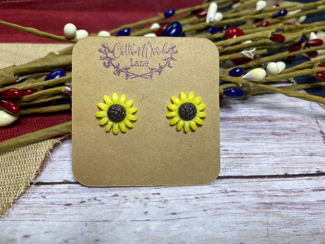 Sunflower Stud earring