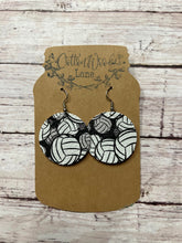 Load image into Gallery viewer, Volleyball Circle earring
