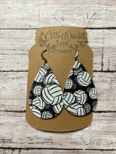 Load image into Gallery viewer, Volleyball Teardrop earring
