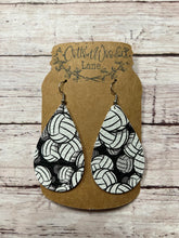 Load image into Gallery viewer, Volleyball Teardrop earring
